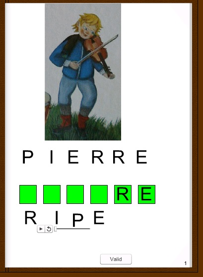 Activités avec Pierre et le loup et les TICE et Didapages en maternelle
