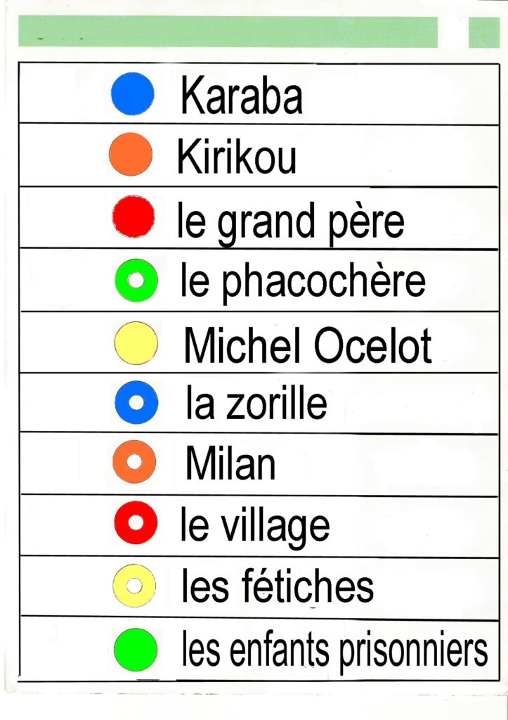 Logico  version papier, activité pour la maternelle.
