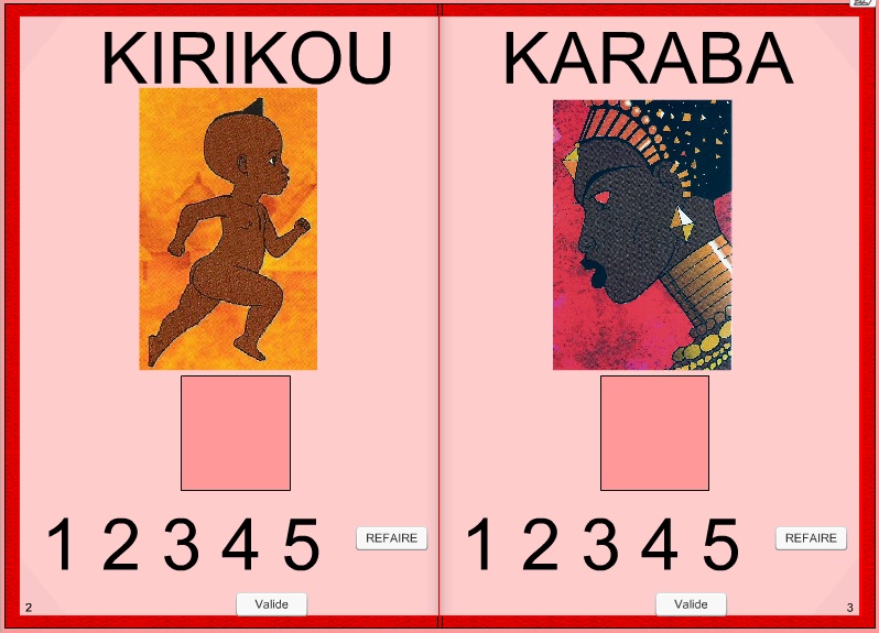 Phonologie en maternelle avec Kirikou et les TICE.