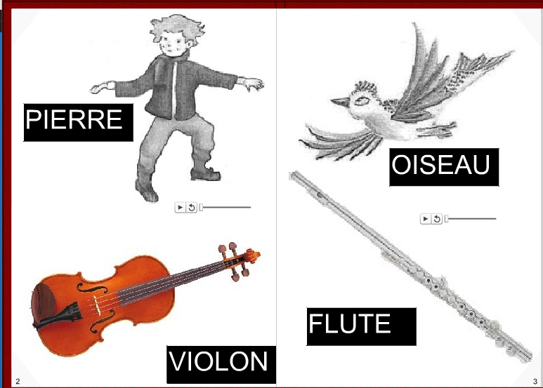 Pierre et le loup album conte musical maternelle Didapages TICE