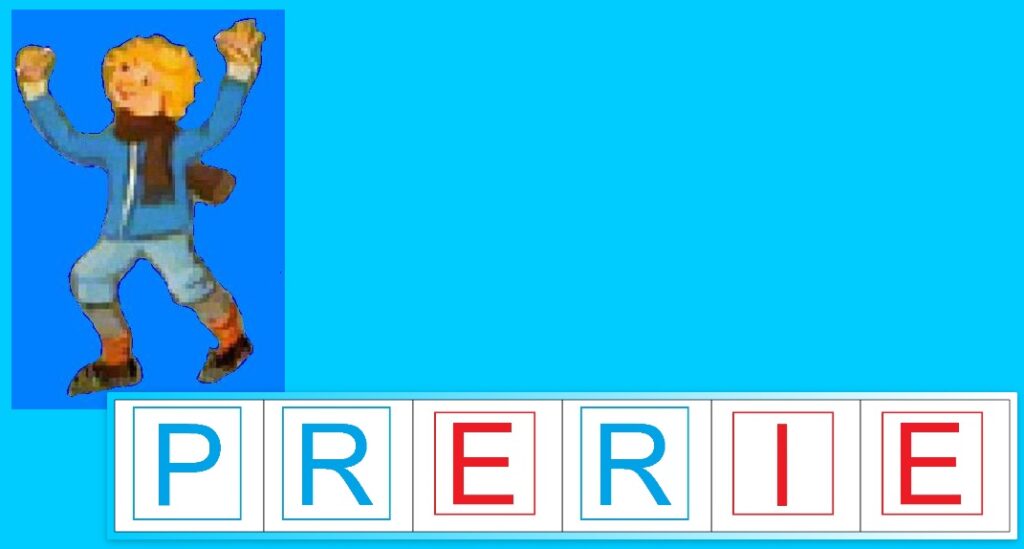 Ecrire des mots en maternelle avec les TICE.