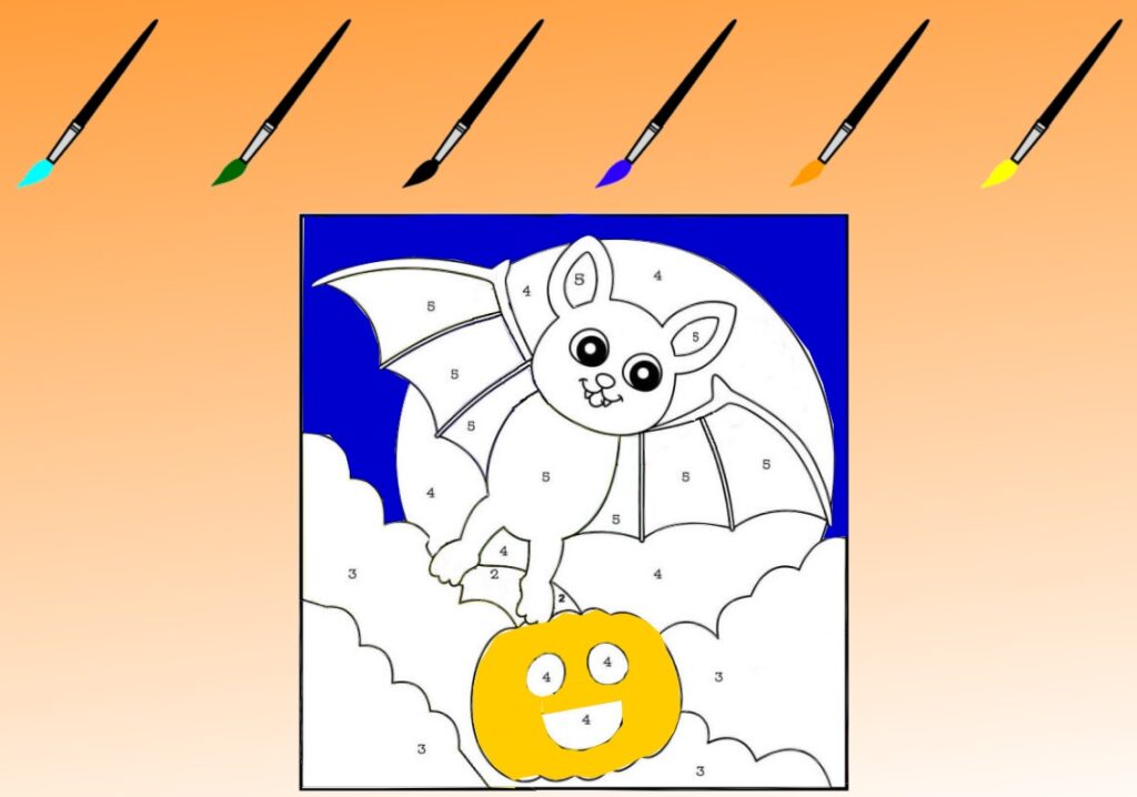 TICE, Maternelle, Halloween, numération, Jclic