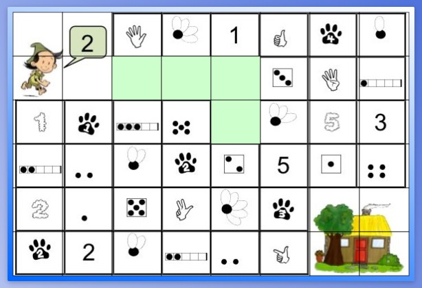 Numération en maternelle avec les TICE, le 2.