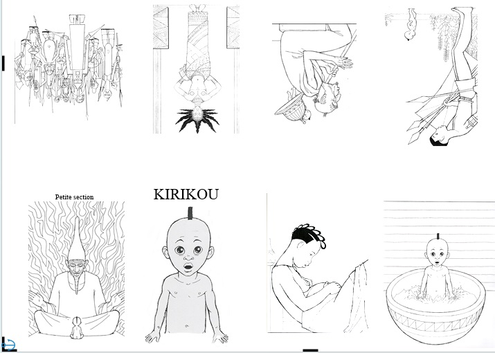 Petit livre, Kirikou, maternelle, pour la liaison avec la famille.