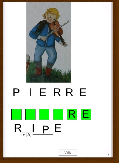 Activités avec Pierre et le loup et les TICE et Didapages en maternelle
