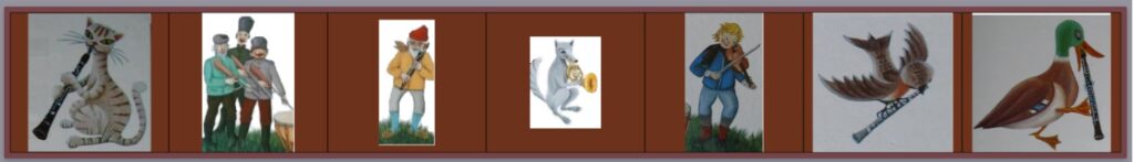 En maternelle une activité de chronologie avec l'album Pierre et le loup et les TICE.