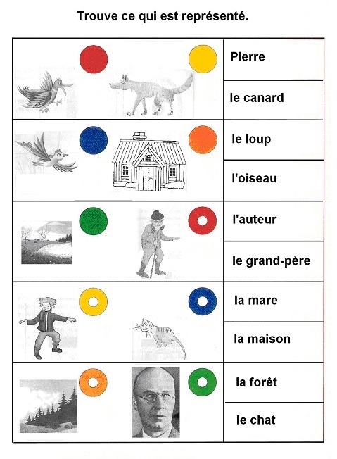 Pierre et le loup avec un Logico pour une activité en maternelle