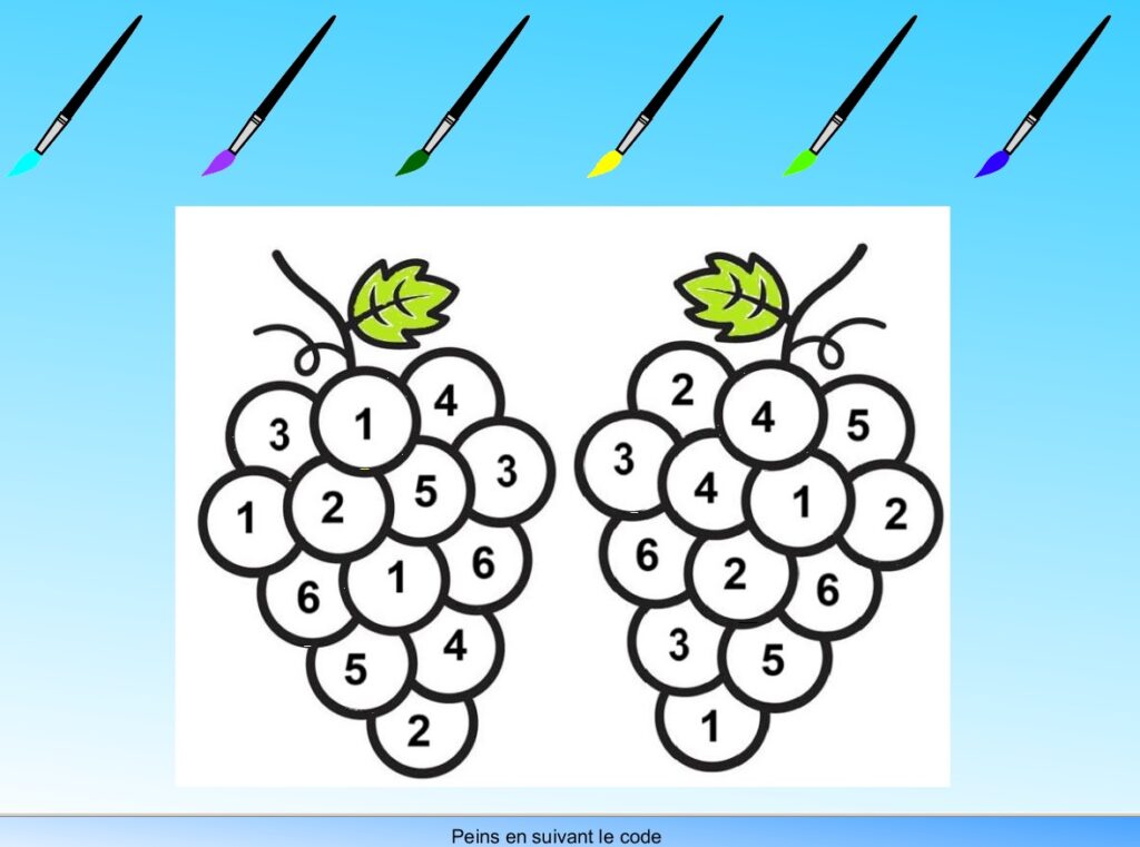 Mathématiques maternelle MS numération enseignement Jclic TICE